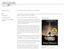 Tablet Screenshot of ebooktrove.com